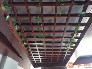 15 50鋁格柵 河北鋁格柵 白色防火方型鋁格柵